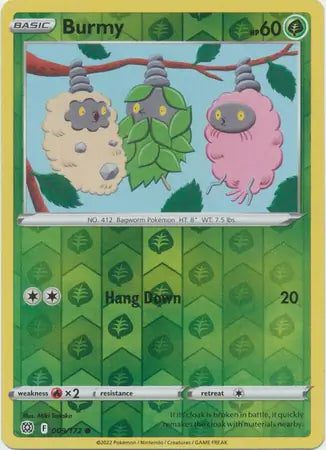 Burmy Reverse Holo 009, Brilliant Stars | Sword & Shield, , 0.00 kr, Pokesingles. Kjøp pokemon kort til lave priser hos oss.
