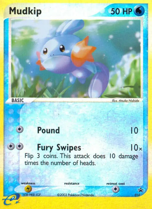 Mudkip 10 - Nintendo Black Star Promo Pokesingles