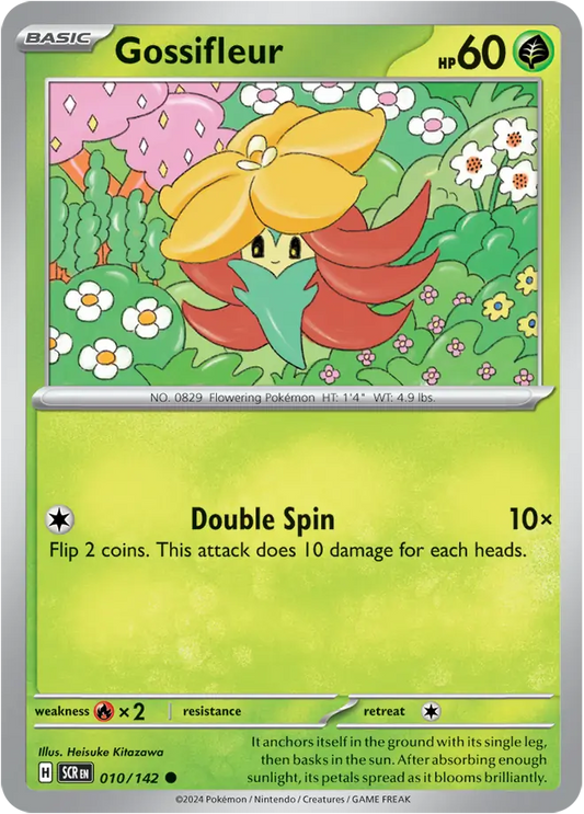 Gossifleur 010 - Stellar Crown Pokesingles