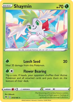 Shaymin 015 - Vivid Voltage Pokesingles