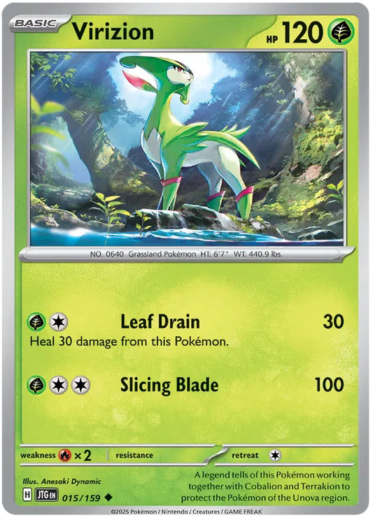 Virizion 015 - Journey Together Pokesingles