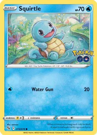 15 Squirtle, Pokemon Go | Sword & Shield, nonholo, 2.00 kr, Pokesingles. Kjøp pokemon kort til lave priser hos oss.