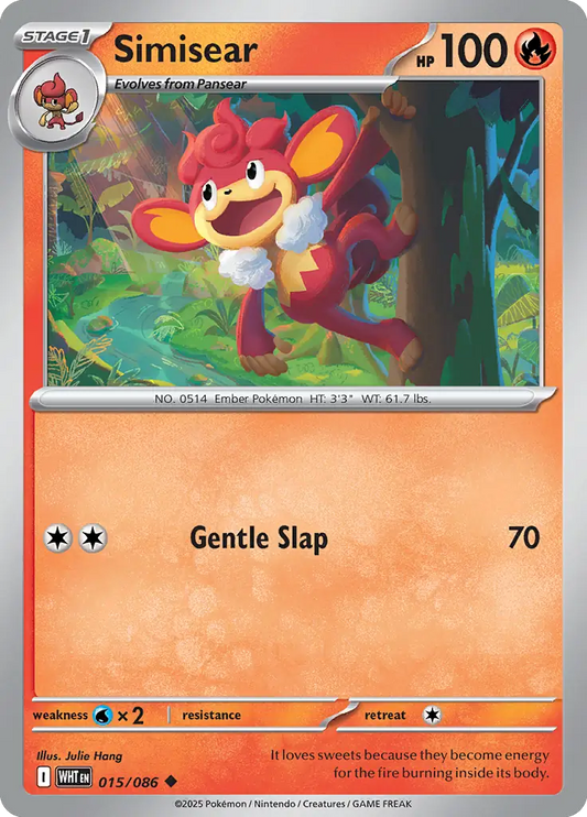 Simisear 015 - White Flare Pokesingles