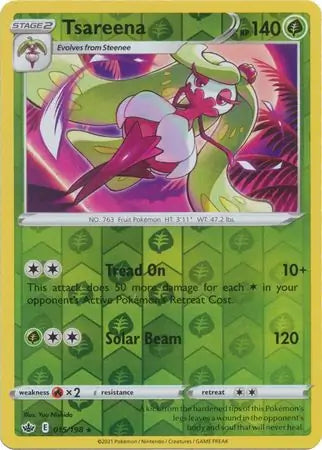 Tsareena Reverse Holo 015