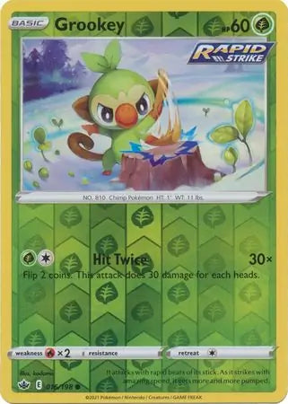 Grookey Reverse Holo 016