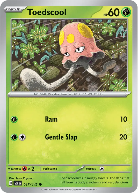 Toedscool 017 - Stellar Crown Pokesingles