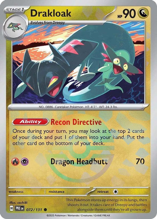 Drakloak (Poke Ball Pattern) 72 - Prismatic Evolutions