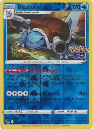 17 Blastoise Reverse Holo, Pokemon Go | Sword & Shield, rare, 7.00 kr, Pokesingles. Kjøp pokemon kort til lave priser hos oss.