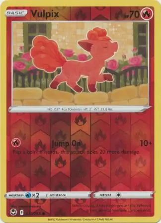 Vulpix Reverse Holo 017, Silver Tempest | Sword & Shield, , 0.00 kr, Pokesingles. Kjøp pokemon kort til lave priser hos oss.