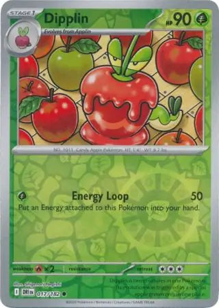 Dipplin Reverse Holo 017 - Destined Rivals Pokesingles