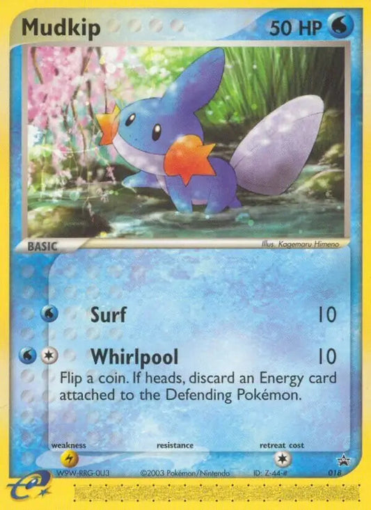 Mudkip 18 - Nintendo Black Star Promo Pokesingles