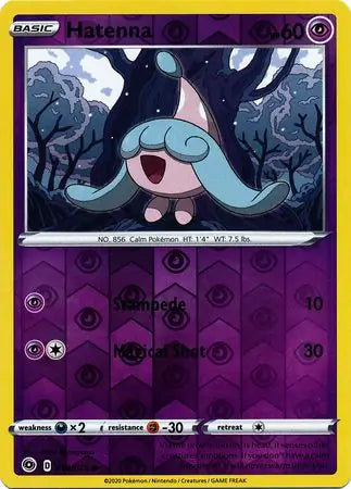 Hatenna Reverse Holo 018