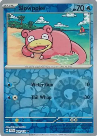Slowpoke Reverse Holo 018 Pokesingles