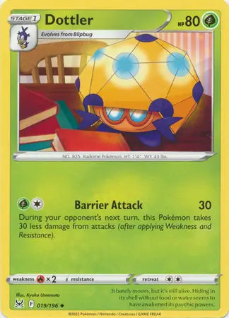 Dottler 019, Lost Origin | Sword & Shield, , 0.00 kr, Pokesingles. Kjøp pokemon kort til lave priser hos oss.