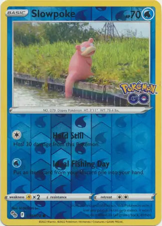 19 Slowpoke Reverse Holo, Pokemon Go | Sword & Shield, , 4.00 kr, Pokesingles. Kjøp pokemon kort til lave priser hos oss.