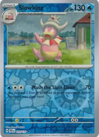 Slowking Reverse Holo 019 Pokesingles