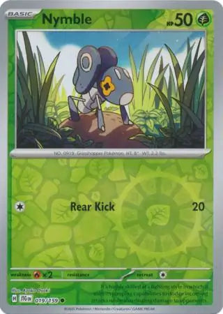 Nymble Reverse Holo 019 - Journey Together Pokesingles