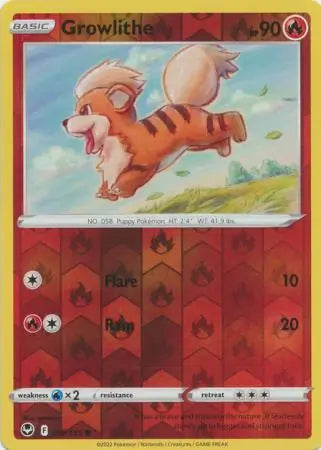 Growlithe Reverse Holo 019, Silver Tempest | Sword & Shield, , 0.00 kr, Pokesingles. Kjøp pokemon kort til lave priser hos oss.