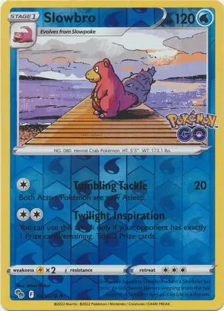 20 Slowbro Reverse Holo, Pokemon Go | Sword & Shield, , 4.00 kr, Pokesingles. Kjøp pokemon kort til lave priser hos oss.