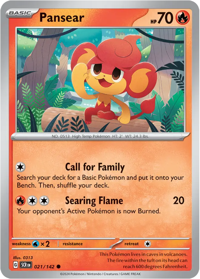 Pansear 021 - Stellar Crown Pokesingles