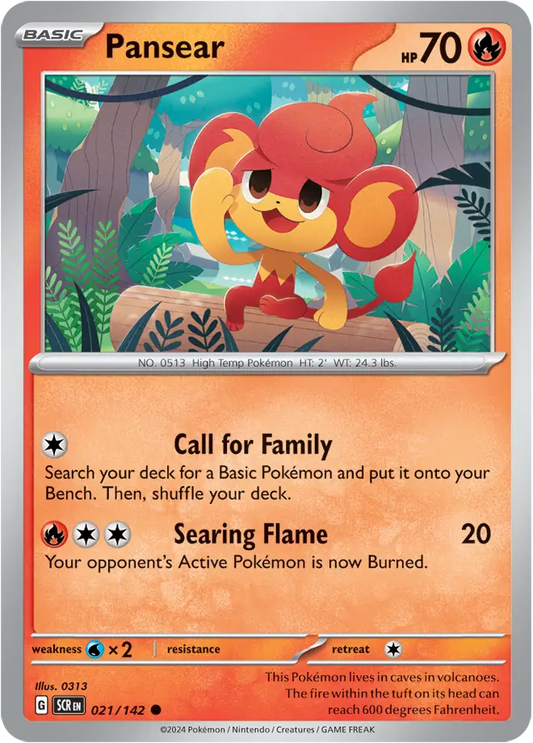 Pansear 021 - Stellar Crown Pokesingles