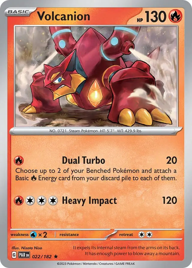 022 Volcanion - Holo Rare, Paradox Rift, holo, 5.00 kr, Pokesingles. Kjøp pokemon kort til lave priser hos oss.