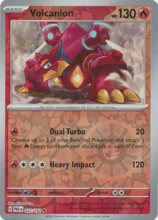 022 Volcanion - Reverse Holo, Paradox Rift, reverse, 6.00 kr, Pokesingles. Kjøp pokemon kort til lave priser hos oss.