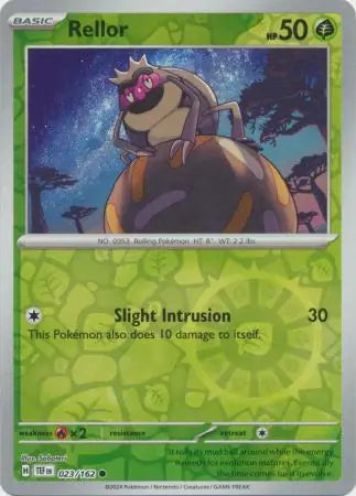 023 Rellor - Reverse Holo, Temporal Forces | Scarlet & Violet, reverse, 4.00 kr, Pokesingles. Kjøp pokemon kort til lave priser hos oss.