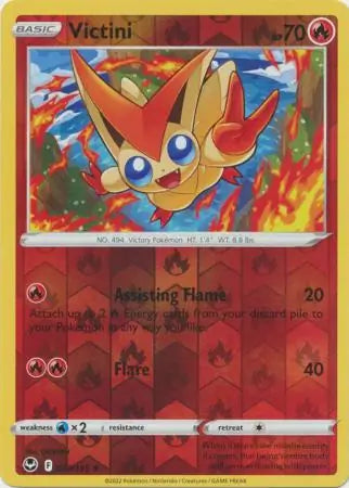 Victini Reverse Holo 023, Silver Tempest | Sword & Shield, , 0.00 kr, Pokesingles. Kjøp pokemon kort til lave priser hos oss.