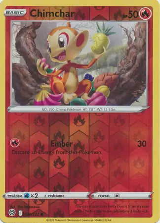 Chimchar Reverse Holo 024, Brilliant Stars | Sword & Shield, , 0.00 kr, Pokesingles. Kjøp pokemon kort til lave priser hos oss.