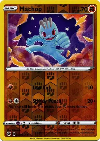 Machop Reverse Holo 024 - Champion's Path Pokesingles