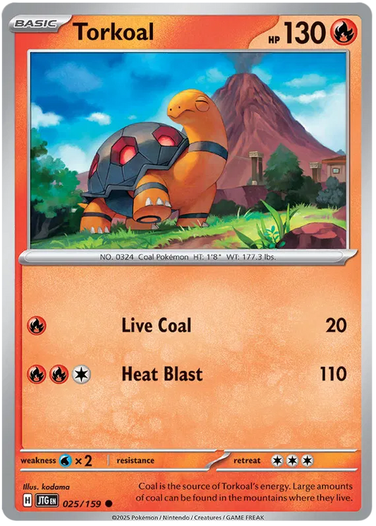 Torkoal 025 - Journey Together Pokesingles