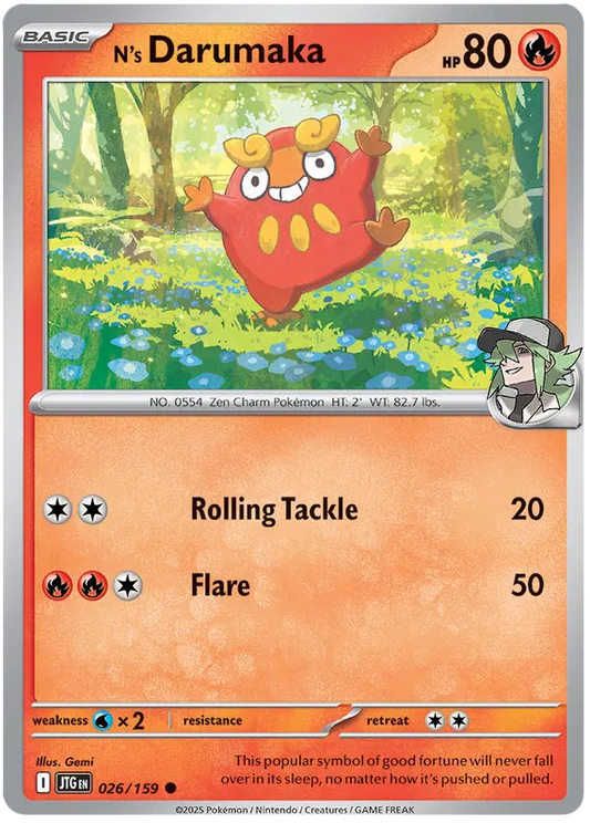 N's Darumaka 026 - Journey Together Pokesingles