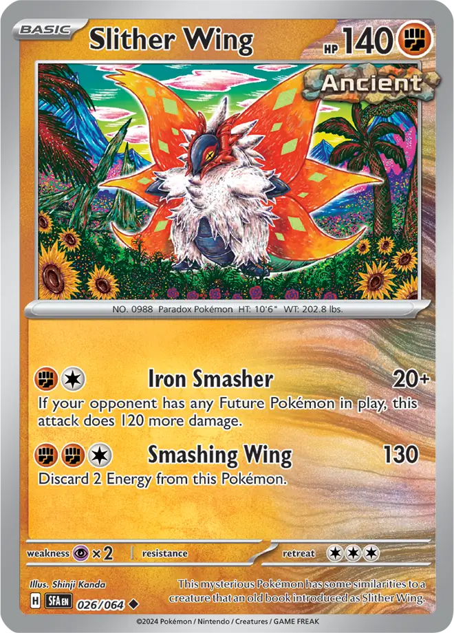 Slither Wing 026 - Shrouded Fable Pokesingles