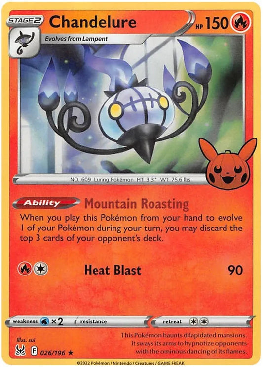 Chandelure 26 -  Trick or Trade 2023 26 -  Trick or Trade 2023 Pokesingles