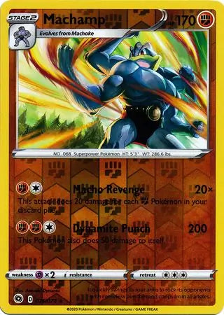 Machamp Reverse Holo 026