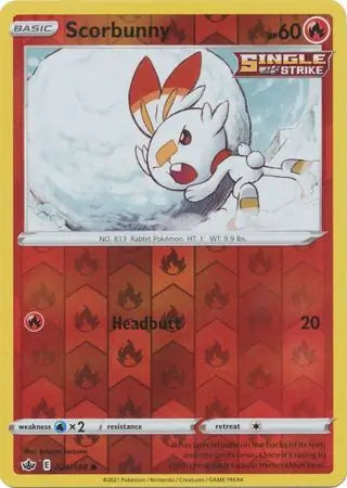 Scorbunny Reverse Holo 026