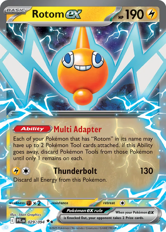 Rotom ex 29 - Phantasmal Flames