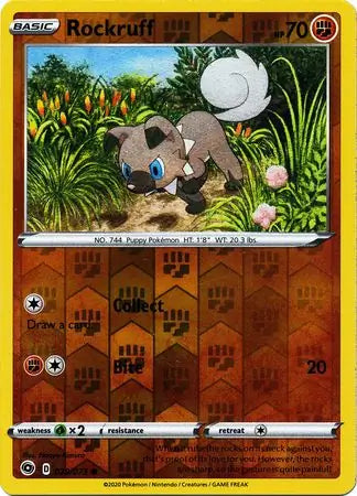 Rockruff Reverse Holo 029
