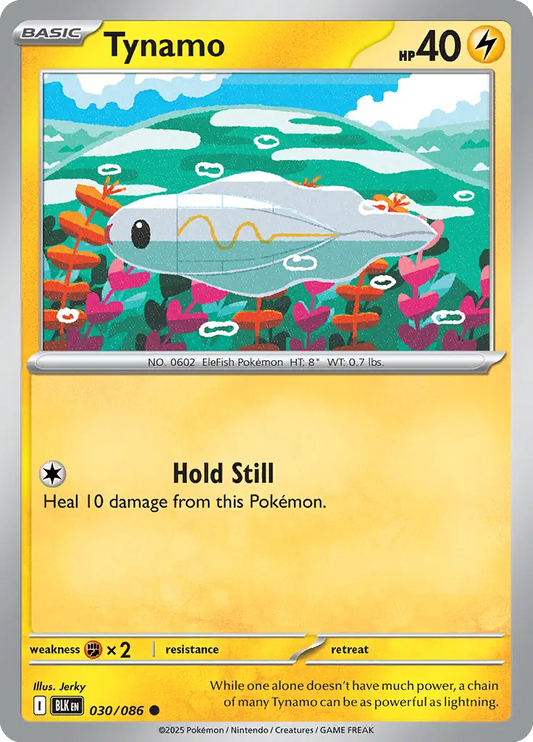 Tynamo 030 - Black Bolt Pokesingles