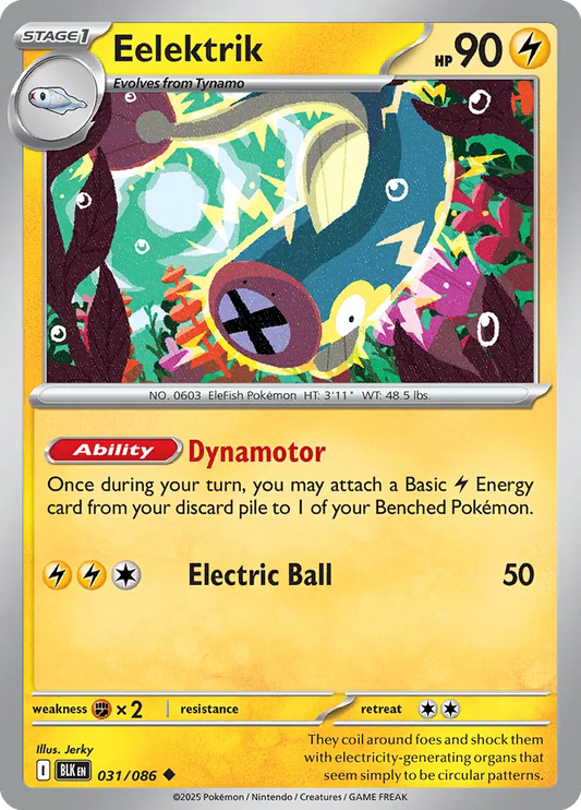 Eelektrik 031 - Black Bolt Pokesingles