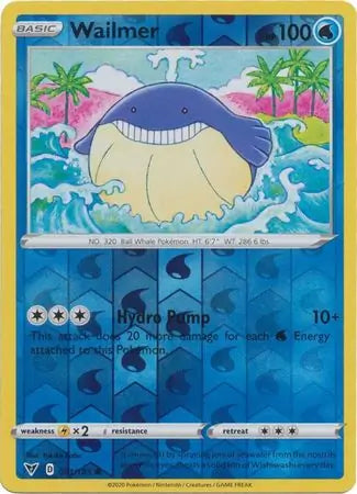Wailmer Reverse Holo 031 - Vivid Voltage