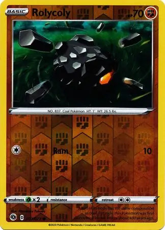Rolycoly Reverse Holo 031