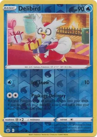 Delibird Reverse Holo 032
