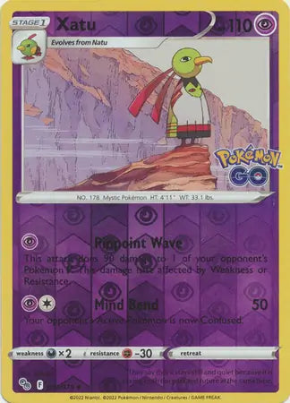 33 Xatu Reverse Holo, Pokemon Go | Sword & Shield, , 4.00 kr, Pokesingles. Kjøp pokemon kort til lave priser hos oss.