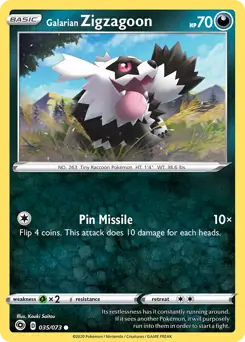 Galarian Zigzagoon 035