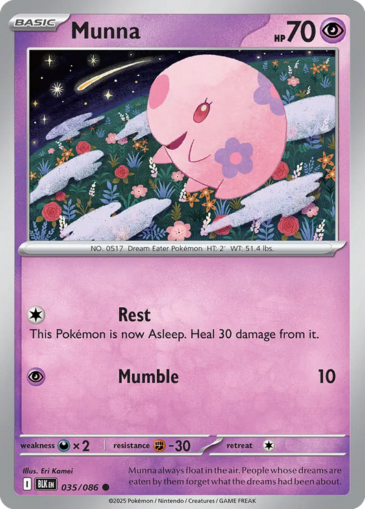 Munna 035 - Black Bolt Pokesingles