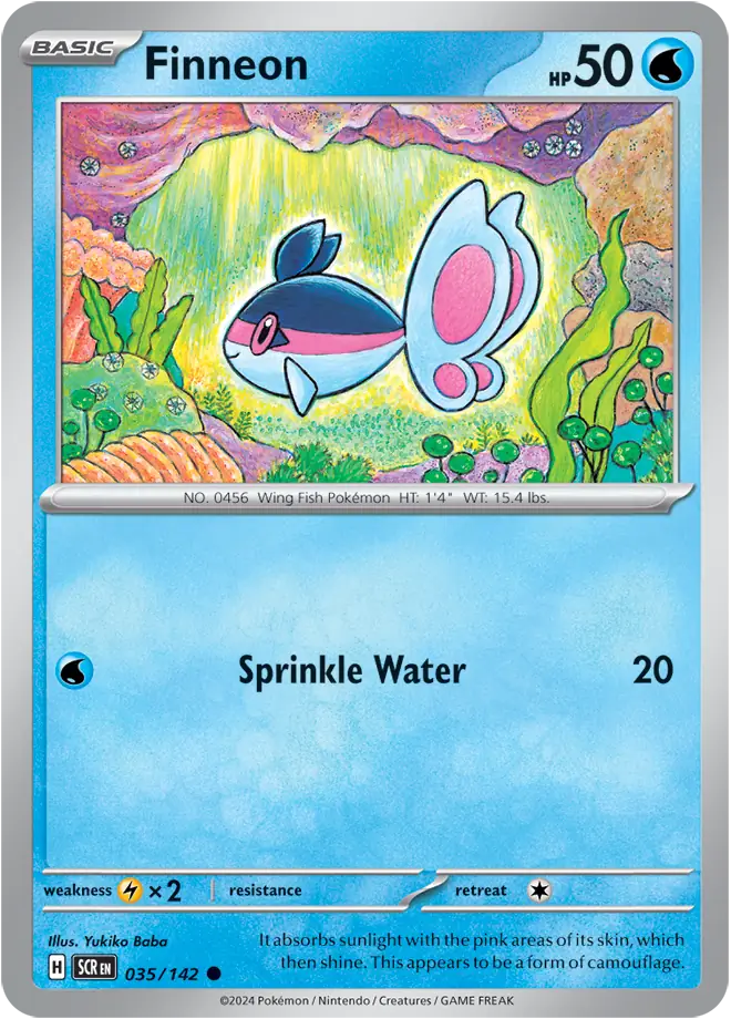 Finneon 035 - Stellar Crown Pokesingles