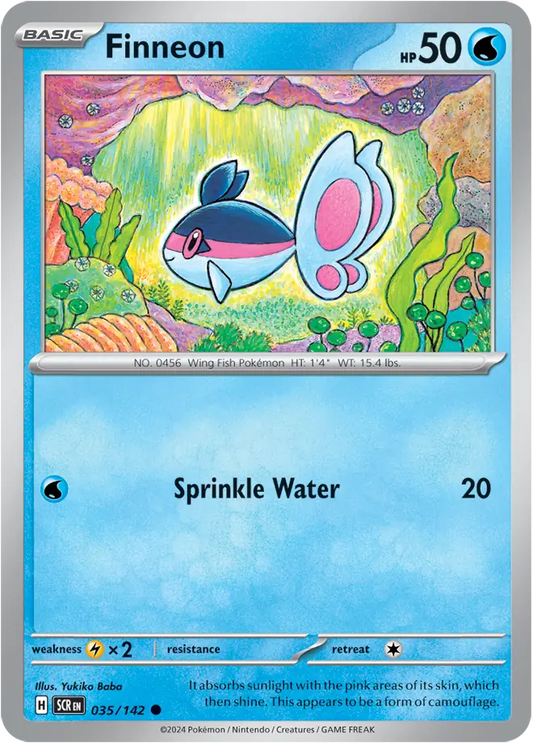 Finneon 035 - Stellar Crown Pokesingles