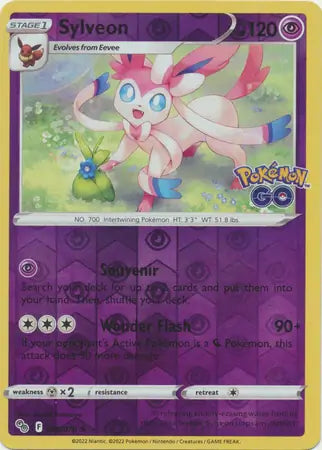 35 Sylveon Reverse Holo, Pokemon Go | Sword & Shield, rare, 6.00 kr, Pokesingles. Kjøp pokemon kort til lave priser hos oss.